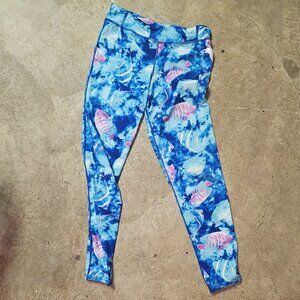 Champion Leggings - Fish Theme - Kids 14-16 size
